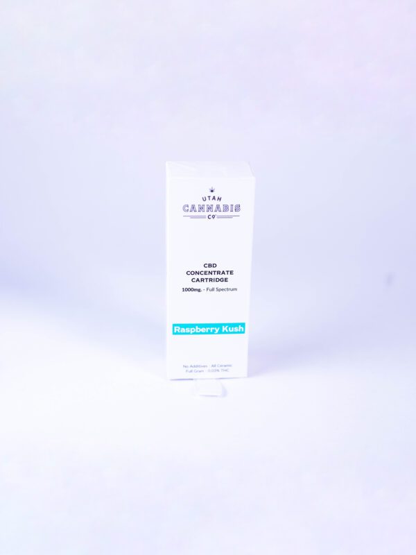 Raspberry Kush CBD Concentrate Cartridge