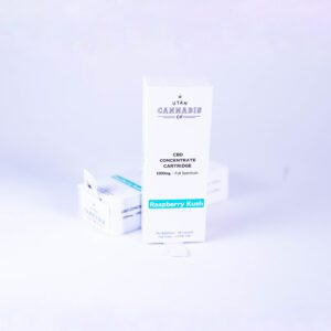 Wholesale Raspberry Kush CBD Concentrate Cartridge