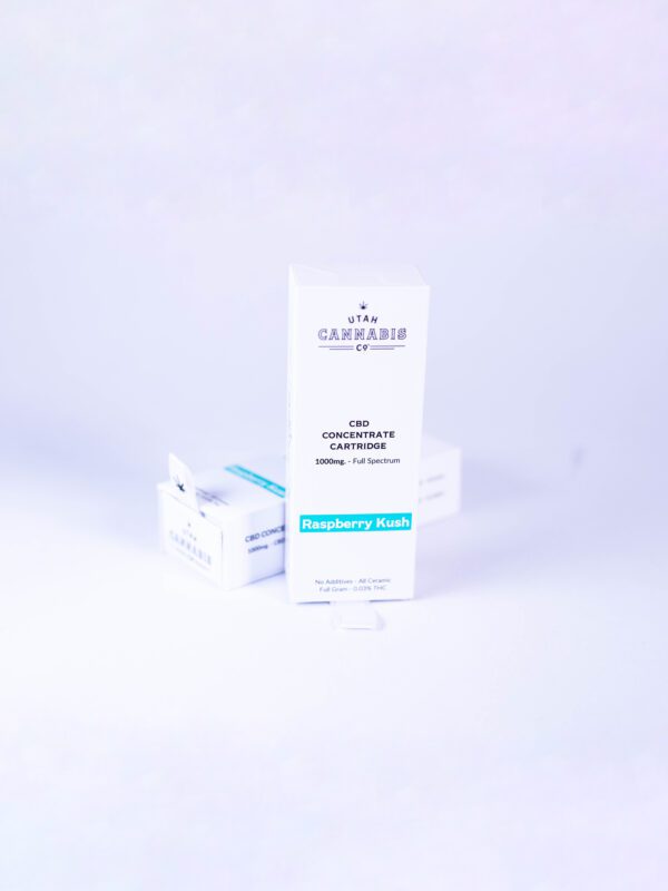 Raspberry Kush CBD Concentrate Cartridge - Image 3
